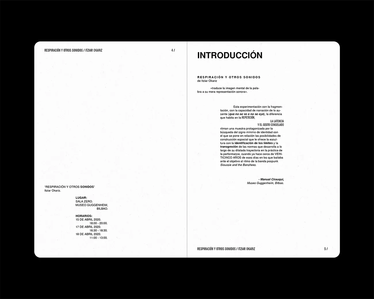 Respiración y otros sonidos